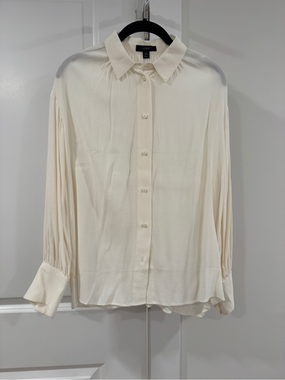 J.Crew Collared Button-up Blouse Set XS - Picture 7 of 11